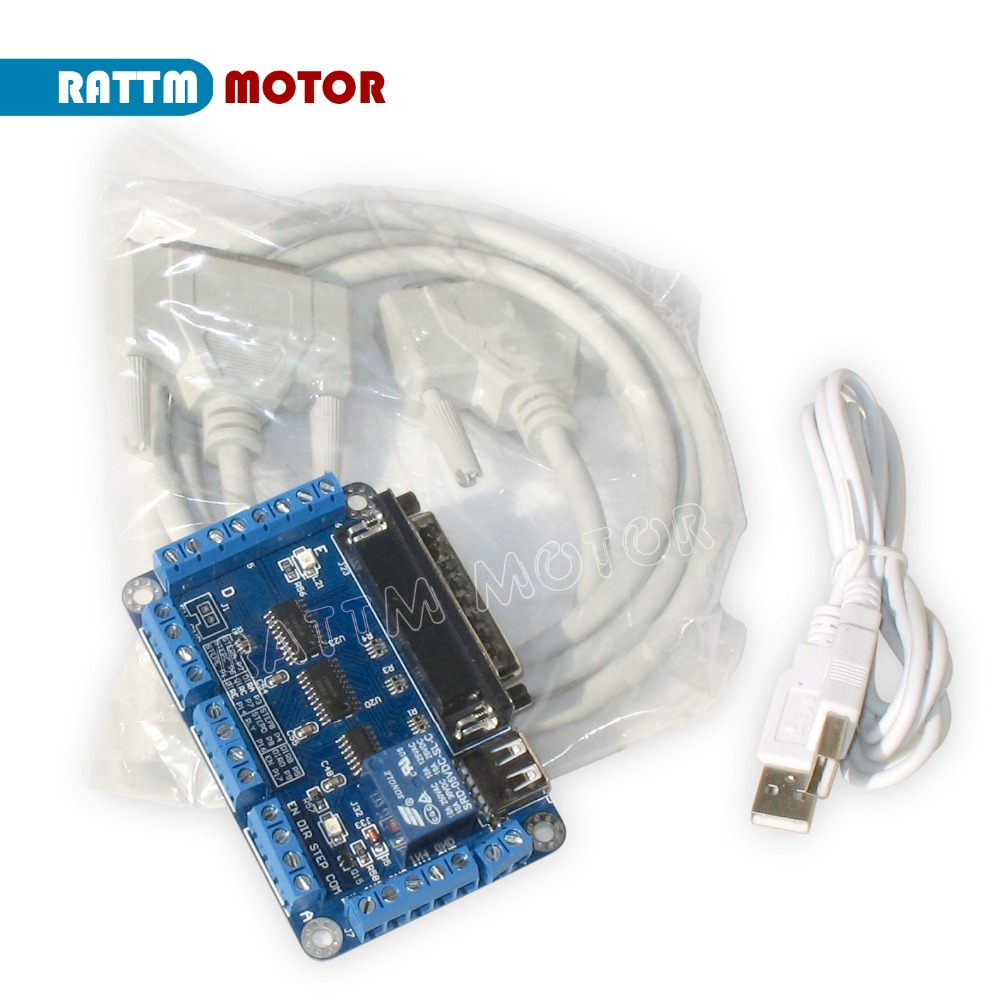 5 Axis Cnc Breakout Board Interface Mach3 - CNC Breakout Board 5 Axis Interface
