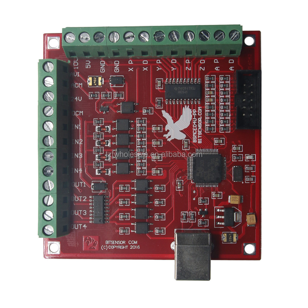 CNC USB MACH3 100Khz Breakout  - Mach3 Usb Cnc Controller 4 Axis 100Khz review and price